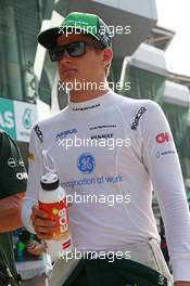 Marcus Ericsson (SWE) Caterham. 28.03.2014. Formula 1 World Championship, Rd 2, Malaysian Grand Prix, Sepang, Malaysia, Friday.