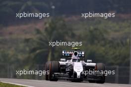 Valtteri Bottas (FIN), Williams F1 Team  28.03.2014. Formula 1 World Championship, Rd 2, Malaysian Grand Prix, Sepang, Malaysia, Friday.