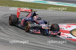 Daniil Kvyat (RUS), Scuderia Toro Rosso  28.03.2014. Formula 1 World Championship, Rd 2, Malaysian Grand Prix, Sepang, Malaysia, Friday.