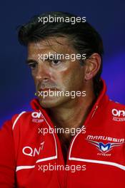 Graeme Lowdon (GBR) Marussia F1 Team Chief Executive Officer in the FIA Press Conference. 28.03.2014. Formula 1 World Championship, Rd 2, Malaysian Grand Prix, Sepang, Malaysia, Friday.