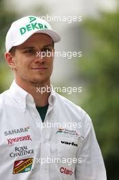 Nico Hulkenberg (GER), Sahara Force India  28.03.2014. Formula 1 World Championship, Rd 2, Malaysian Grand Prix, Sepang, Malaysia, Friday.
