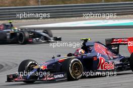 Daniil Kvyat (RUS), Scuderia Toro Rosso  30.03.2014. Formula 1 World Championship, Rd 2, Malaysian Grand Prix, Sepang, Malaysia, Sunday.