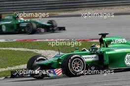 Kamui Kobayashi (JPN), Caterham F1 Team  30.03.2014. Formula 1 World Championship, Rd 2, Malaysian Grand Prix, Sepang, Malaysia, Sunday.
