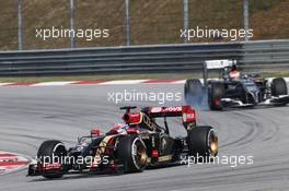 Romain Grosjean (FRA) Lotus F1 E22. 30.03.2014. Formula 1 World Championship, Rd 2, Malaysian Grand Prix, Sepang, Malaysia, Sunday.