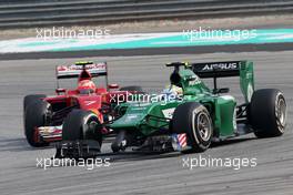 Marcus Ericsson (SWE), Caterham F1 Team  30.03.2014. Formula 1 World Championship, Rd 2, Malaysian Grand Prix, Sepang, Malaysia, Sunday.