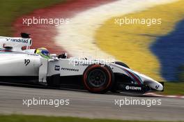 Felipe Massa (BRA) Williams FW36. 29.03.2014. Formula 1 World Championship, Rd 2, Malaysian Grand Prix, Sepang, Malaysia, Saturday.