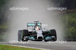 Lewis Hamilton (GBR) Mercedes AMG F1 W05. 29.03.2014. Formula 1 World Championship, Rd 2, Malaysian Grand Prix, Sepang, Malaysia, Saturday.