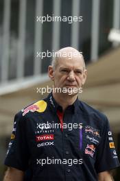 Adrian Newey (GBR) Red Bull Racing Chief Technical Officer. 29.03.2014. Formula 1 World Championship, Rd 2, Malaysian Grand Prix, Sepang, Malaysia, Saturday.