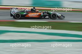 Nico Hulkenberg (GER) Sahara Force India F1 VJM07. 29.03.2014. Formula 1 World Championship, Rd 2, Malaysian Grand Prix, Sepang, Malaysia, Saturday.