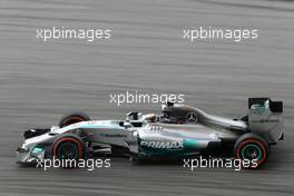 Lewis Hamilton (GBR), Mercedes AMG F1 Team  29.03.2014. Formula 1 World Championship, Rd 2, Malaysian Grand Prix, Sepang, Malaysia, Saturday.