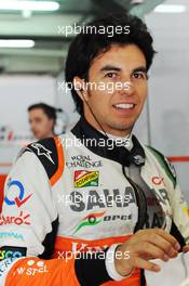 Sergio Perez (MEX) Sahara Force India F1. 29.03.2014. Formula 1 World Championship, Rd 2, Malaysian Grand Prix, Sepang, Malaysia, Saturday.
