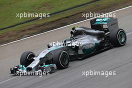 Nico Rosberg (GER), Mercedes AMG F1 Team  29.03.2014. Formula 1 World Championship, Rd 2, Malaysian Grand Prix, Sepang, Malaysia, Saturday.