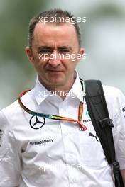 Paddy Lowe (GBR) Mercedes AMG F1 Executive Director (Technical) 29.03.2014. Formula 1 World Championship, Rd 2, Malaysian Grand Prix, Sepang, Malaysia, Saturday.