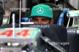Lewis Hamilton (GBR), Mercedes AMG F1 Team  27.03.2014. Formula 1 World Championship, Rd 2, Malaysian Grand Prix, Sepang, Malaysia, Thursday.