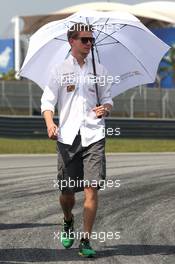 Nico Hulkenberg (GER), Sahara Force India  27.03.2014. Formula 1 World Championship, Rd 2, Malaysian Grand Prix, Sepang, Malaysia, Thursday.