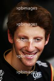 Romain Grosjean (FRA) Lotus F1 Team. 27.03.2014. Formula 1 World Championship, Rd 2, Malaysian Grand Prix, Sepang, Malaysia, Thursday.