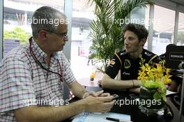 Romain Grosjean (FRA), Lotus F1 Team  27.03.2014. Formula 1 World Championship, Rd 2, Malaysian Grand Prix, Sepang, Malaysia, Thursday.