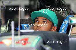 Lewis Hamilton (GBR), Mercedes AMG F1 Team  27.03.2014. Formula 1 World Championship, Rd 2, Malaysian Grand Prix, Sepang, Malaysia, Thursday.