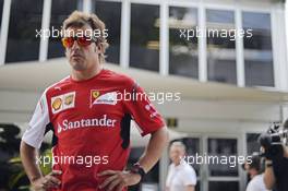 Fernando Alonso (ESP) Ferrari. 27.03.2014. Formula 1 World Championship, Rd 2, Malaysian Grand Prix, Sepang, Malaysia, Thursday.