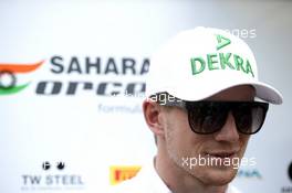 Nico Hulkenberg (GER) Sahara Force India F1. 27.03.2014. Formula 1 World Championship, Rd 2, Malaysian Grand Prix, Sepang, Malaysia, Thursday.