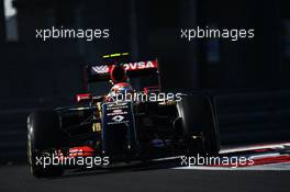Pastor Maldonado (VEN) Lotus F1 E21. 10.10.2014. Formula 1 World Championship, Rd 16, Russian Grand Prix, Sochi Autodrom, Sochi, Russia, Practice Day.