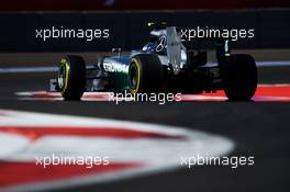 Nico Rosberg (GER) Mercedes AMG F1 W05. 10.10.2014. Formula 1 World Championship, Rd 16, Russian Grand Prix, Sochi Autodrom, Sochi, Russia, Practice Day.