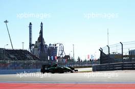 Kamui Kobayashi (JPN) Caterham CT05. 10.10.2014. Formula 1 World Championship, Rd 16, Russian Grand Prix, Sochi Autodrom, Sochi, Russia, Practice Day.