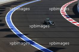 Lewis Hamilton (GBR) Mercedes AMG F1 W05. 10.10.2014. Formula 1 World Championship, Rd 16, Russian Grand Prix, Sochi Autodrom, Sochi, Russia, Practice Day.