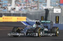 Lewis Hamilton (GBR) Mercedes AMG F1 W05. 10.10.2014. Formula 1 World Championship, Rd 16, Russian Grand Prix, Sochi Autodrom, Sochi, Russia, Practice Day.