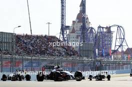 Kevin Magnussen (DEN) McLaren MP4-29. 12.10.2014. Formula 1 World Championship, Rd 16, Russian Grand Prix, Sochi Autodrom, Sochi, Russia, Race Day.