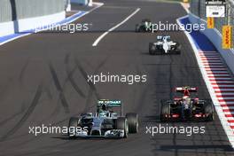 Nico Rosberg (GER), Mercedes AMG F1 Team  12.10.2014. Formula 1 World Championship, Rd 16, Russian Grand Prix, Sochi Autodrom, Sochi, Russia, Race Day.