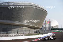 Valtteri Bottas (FIN) Williams FW36. 12.10.2014. Formula 1 World Championship, Rd 16, Russian Grand Prix, Sochi Autodrom, Sochi, Russia, Race Day.