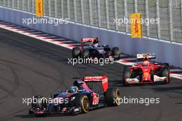 Jean-Eric Vergne (FRA), Scuderia Toro Rosso   12.10.2014. Formula 1 World Championship, Rd 16, Russian Grand Prix, Sochi Autodrom, Sochi, Russia, Race Day.