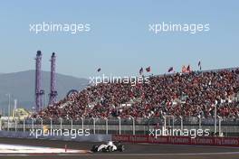 Valtteri Bottas (FIN), Williams F1 Team  12.10.2014. Formula 1 World Championship, Rd 16, Russian Grand Prix, Sochi Autodrom, Sochi, Russia, Race Day.