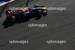 Sebastian Vettel (GER) Red Bull Racing RB10. 12.10.2014. Formula 1 World Championship, Rd 16, Russian Grand Prix, Sochi Autodrom, Sochi, Russia, Race Day.