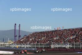Daniil Kvyat (RUS), Scuderia Toro Rosso  12.10.2014. Formula 1 World Championship, Rd 16, Russian Grand Prix, Sochi Autodrom, Sochi, Russia, Race Day.