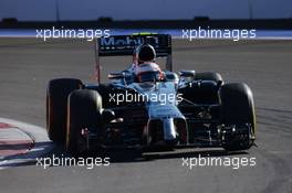 Kevin Magnussen (DEN) McLaren MP4-29. 11.10.2014. Formula 1 World Championship, Rd 16, Russian Grand Prix, Sochi Autodrom, Sochi, Russia, Qualifying Day.