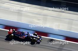 Daniil Kvyat (RUS) Scuderia Toro Rosso STR9. 11.10.2014. Formula 1 World Championship, Rd 16, Russian Grand Prix, Sochi Autodrom, Sochi, Russia, Qualifying Day.