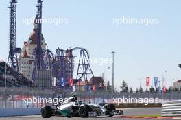 Nico Rosberg (GER) Mercedes AMG F1 W05. 11.10.2014. Formula 1 World Championship, Rd 16, Russian Grand Prix, Sochi Autodrom, Sochi, Russia, Qualifying Day.
