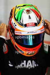 Sergio Perez (MEX) Sahara Force India F1. 11.10.2014. Formula 1 World Championship, Rd 16, Russian Grand Prix, Sochi Autodrom, Sochi, Russia, Qualifying Day.