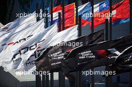 Flags. 11.10.2014. Formula 1 World Championship, Rd 16, Russian Grand Prix, Sochi Autodrom, Sochi, Russia, Qualifying Day.
