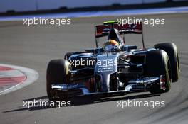 Esteban Gutierrez (MEX) Sauber C33. 11.10.2014. Formula 1 World Championship, Rd 16, Russian Grand Prix, Sochi Autodrom, Sochi, Russia, Qualifying Day.