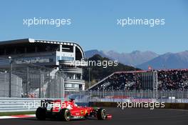 Fernando Alonso (ESP) Ferrari F14-T. 11.10.2014. Formula 1 World Championship, Rd 16, Russian Grand Prix, Sochi Autodrom, Sochi, Russia, Qualifying Day.