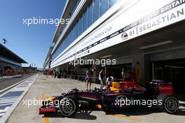 Sebastian Vettel (GER), Red Bull Racing  11.10.2014. Formula 1 World Championship, Rd 16, Russian Grand Prix, Sochi Autodrom, Sochi, Russia, Qualifying Day.