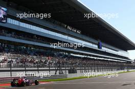 Jean-Eric Vergne (FRA) Scuderia Toro Rosso STR9. 11.10.2014. Formula 1 World Championship, Rd 16, Russian Grand Prix, Sochi Autodrom, Sochi, Russia, Qualifying Day.