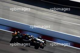 Sergio Perez (MEX) Sahara Force India F1 VJM07. 11.10.2014. Formula 1 World Championship, Rd 16, Russian Grand Prix, Sochi Autodrom, Sochi, Russia, Qualifying Day.