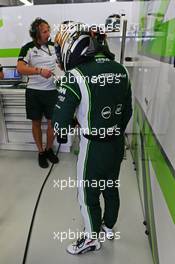 Kamui Kobayashi (JPN) Caterham. 11.10.2014. Formula 1 World Championship, Rd 16, Russian Grand Prix, Sochi Autodrom, Sochi, Russia, Qualifying Day.