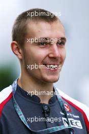 Sergey Sirotkin (RUS) Sauber Test Driver. 12.10.2014. Formula 1 World Championship, Rd 16, Russian Grand Prix, Sochi Autodrom, Sochi, Russia, Race Day.