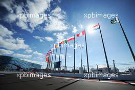 Circuit detail. 09.10.2014. Formula 1 World Championship, Rd 16, Russian Grand Prix, Sochi Autodrom, Sochi, Russia, Preparation Day.