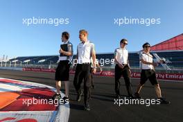 Kevin Magnussen (DEN), McLaren F1  09.10.2014. Formula 1 World Championship, Rd 16, Russian Grand Prix, Sochi Autodrom, Sochi, Russia, Preparation Day.